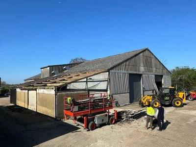 Start Hertfordshire Industrial Roofing project